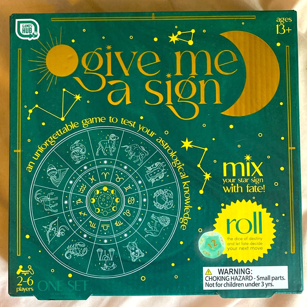 Give Me A Sign Astrology Knowledge Game New in Box
